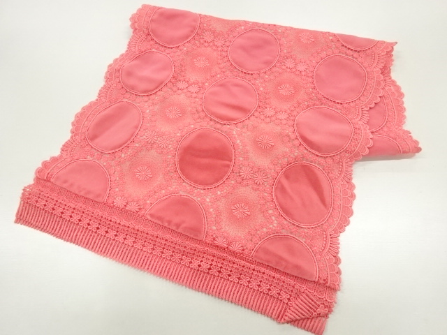 ビロードレース花模様ショール